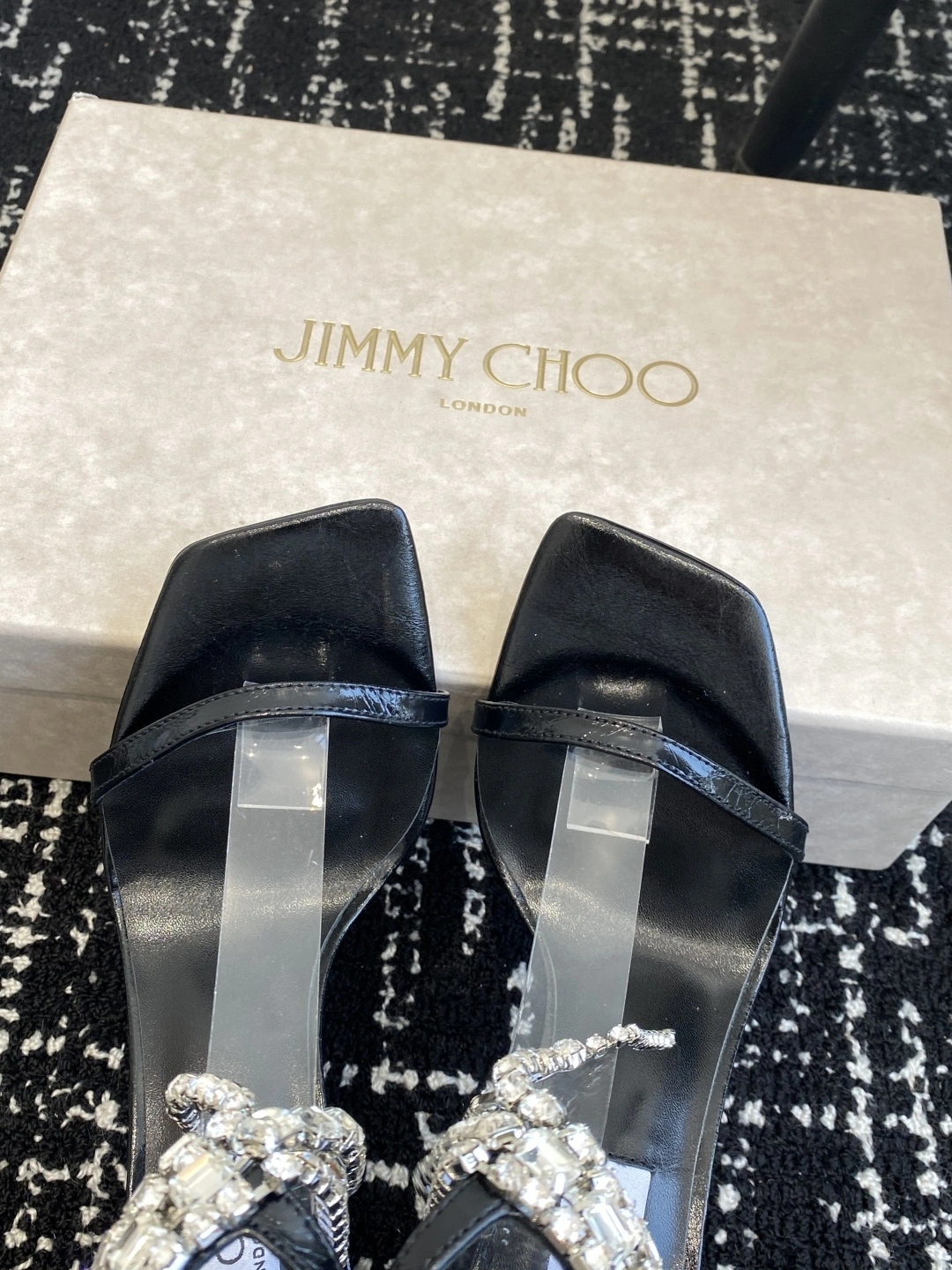 COCO--Ji77y 3ho5 VERITYSANDAL100BYK lambskin Heel height：9.5cm item:E-X000C0494H
